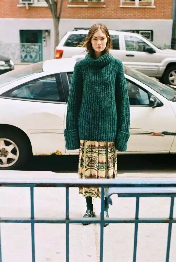 秋冬的裙子这样穿才好看,冬季裙子穿搭女2020高级感