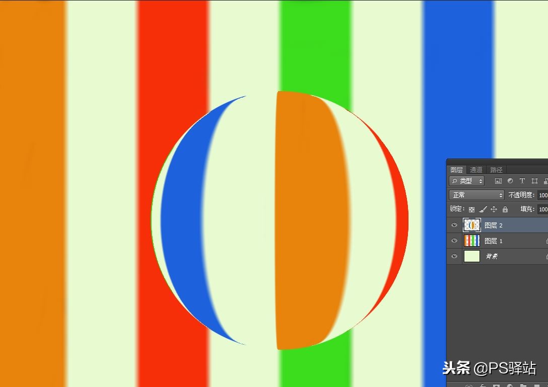 ps简单做彩色气泡,ps滤镜打造透明的玻璃球