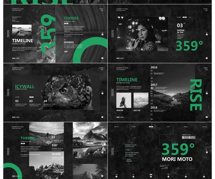 400套精简室内设计ppt,高大上的ppt设计图