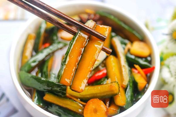 嘎嘣脆的腌黄瓜你喜欢吗,奶奶30多年腌制黄瓜秘方