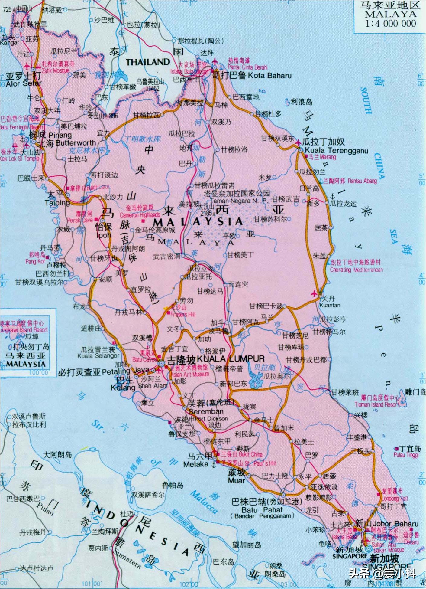 全世界所有国家英文名称大全,各国国家名称英语怎么读