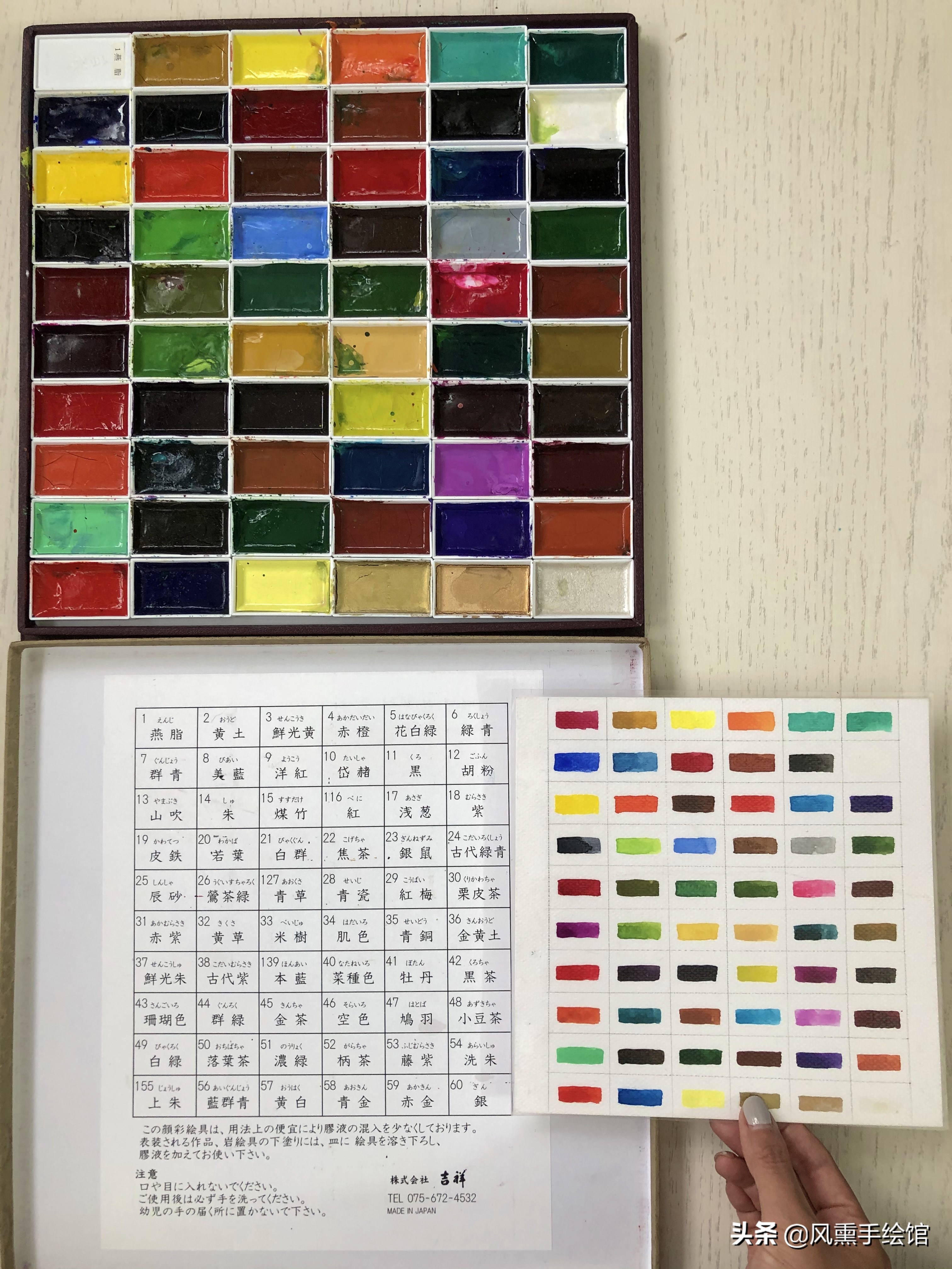 新手入坑水彩必备,新手水彩颜料测评