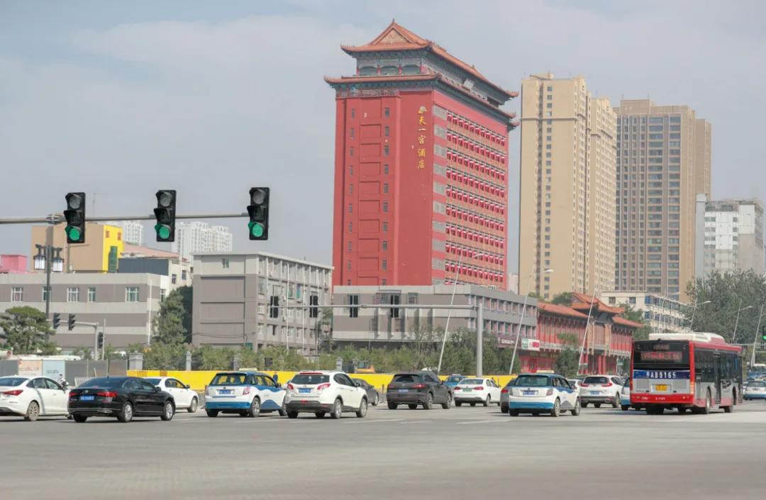 太原五一广场什么时候开始施工,太原五一广场最新航拍