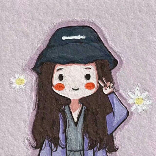 油画风头像可爱,油画风小头像