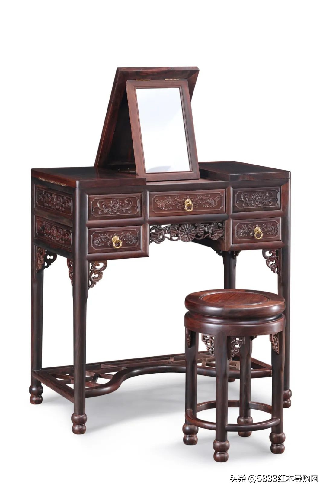 明式红木家具简约空灵的艺术美,闲适红木家具阔叶黄檀