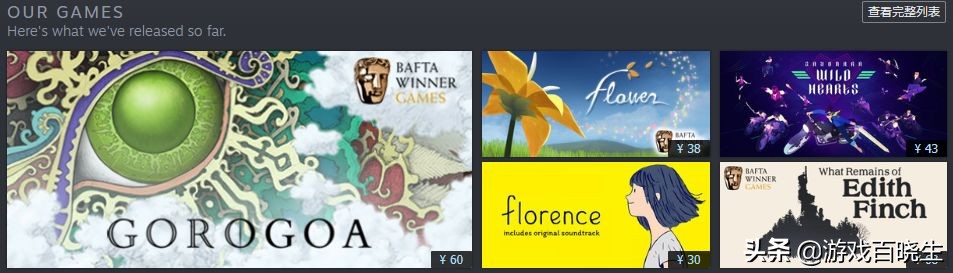 年度十佳游戏开发商,中国游戏开发商排行榜前十