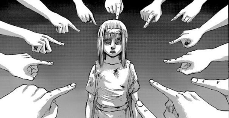 进击的巨人135话，历代九大巨人登场，三笠开启战神模式