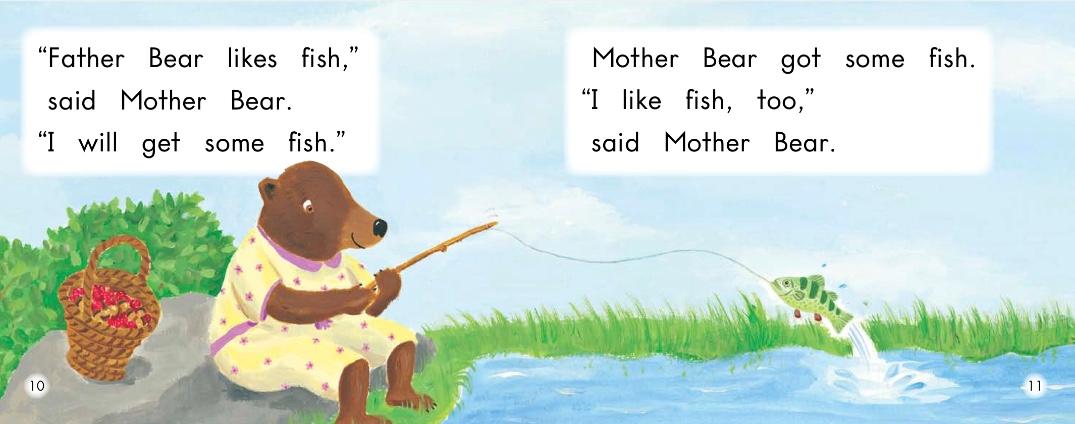 英语绘本故事小熊迷路,儿童英语绘本有声手指点读