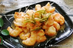 正宗的龙井虾仁,简单的龙井虾仁