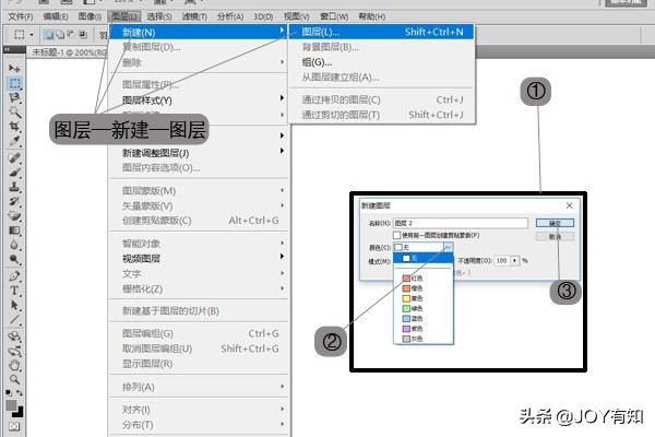 讲述photoshop图层的基本操作方法,photoshop中怎么添加新图层