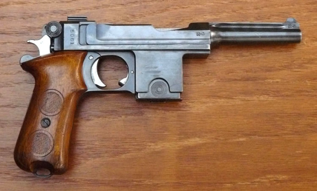 伯格曼3a手枪,伯格曼1型自动手枪
