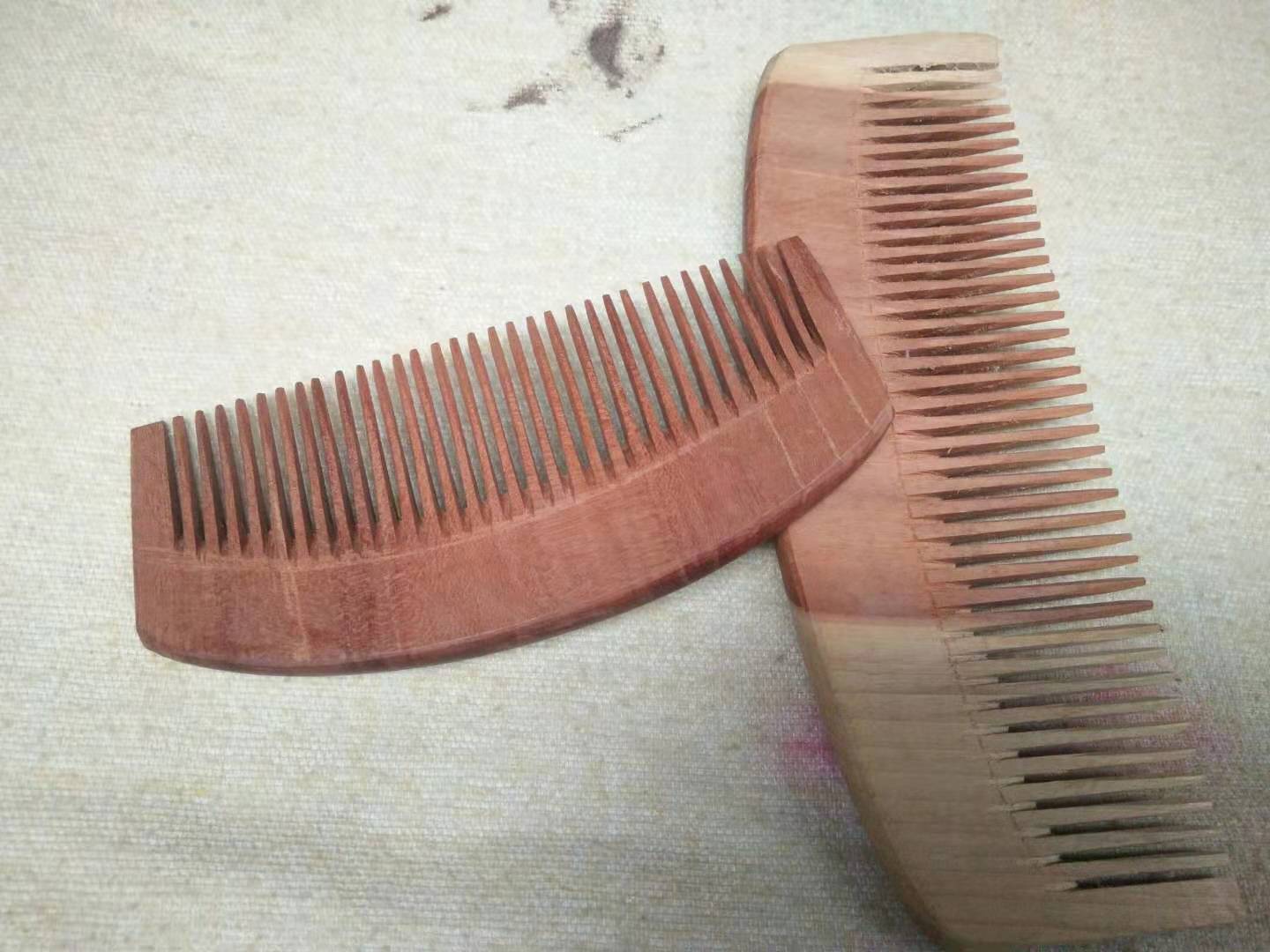 百年传统工艺“枣梳王”王学才纯手工枣木梳子