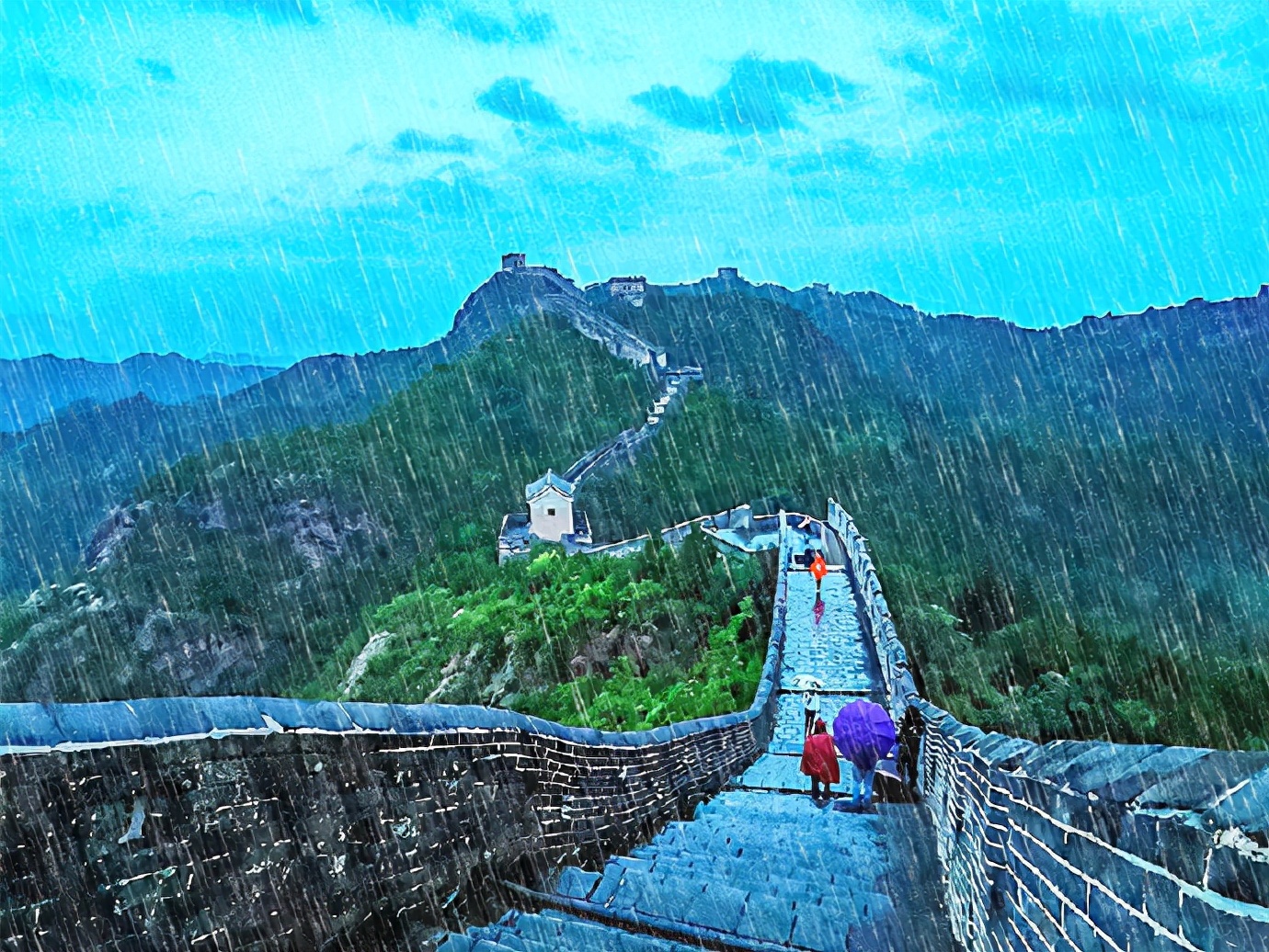 “*歌国**中的长城”金山岭，不到长城非好汉，不来金山岭会遗憾