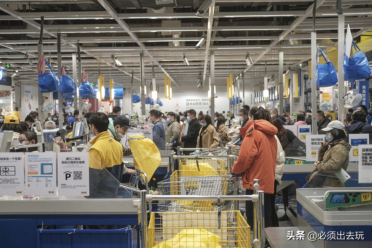 春节逛宜家没有想象那么多人,过年逛宜家