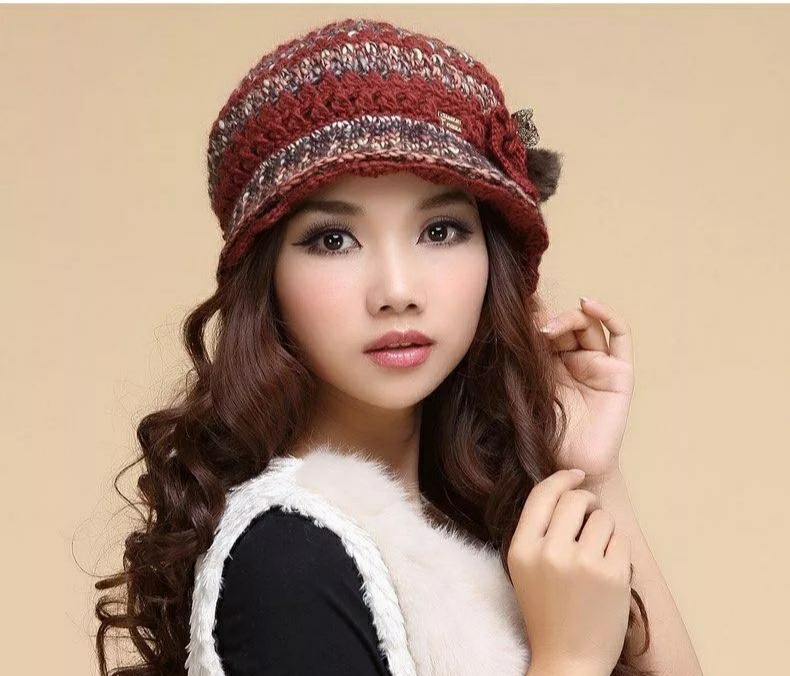 夏凉帽100款的钩织法钩花休闲款,钩针春款镂空花帽子教程下集