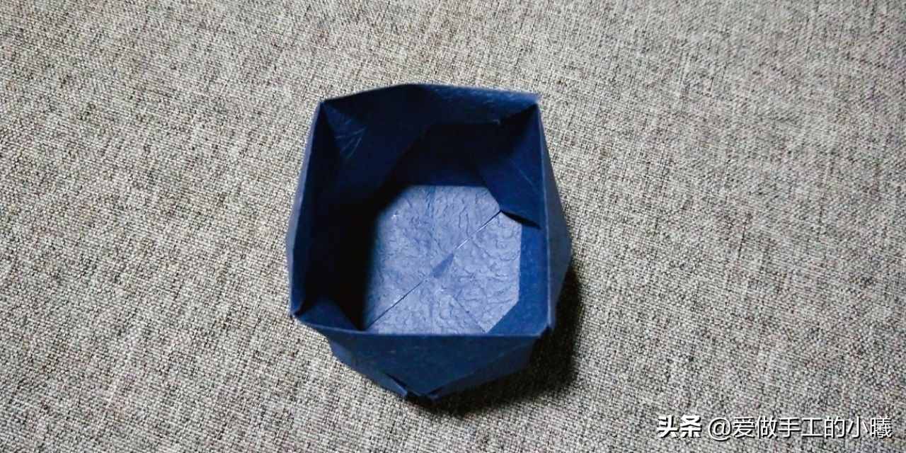 折纸大花瓶简单又漂亮,折纸花瓶高颜值