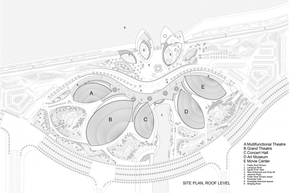 海峡艺术中心茉莉花,福州海峡文化艺术中心晚霞