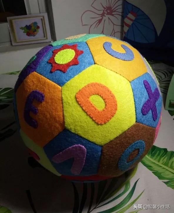 自己动手做一个足球,自制一个迷你足球