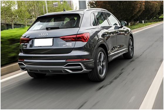 奥迪q3sportback和宝马x1,试驾车奥迪q3