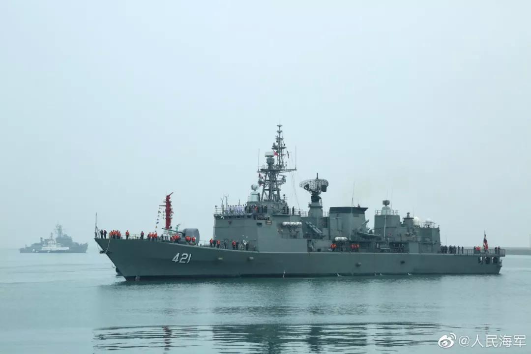 各国舰艇齐聚青岛,阅舰式上各展雄风!