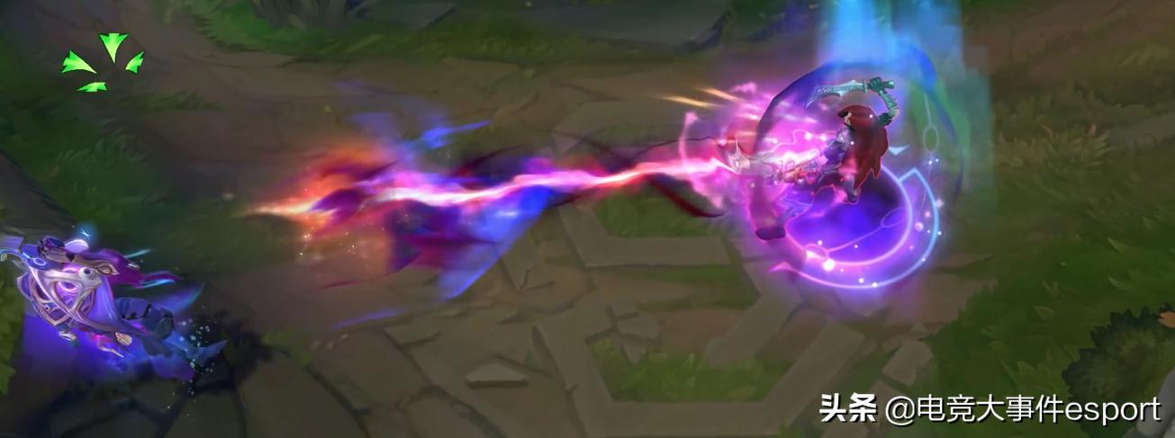 lol烬皮肤死兆星技能,英雄联盟手游死兆星烬大招特效