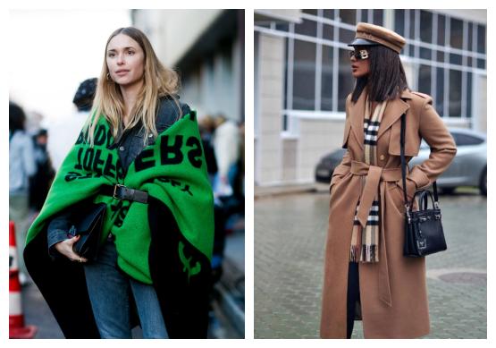 时尚轻奢感明星系列羊羔绒围巾,最潮的围巾的15种戴法超级实用