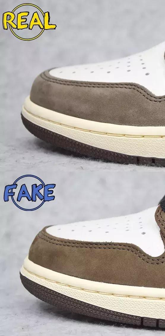 aj1倒钩真假对比鞋垫,aj1倒钩真假对比照