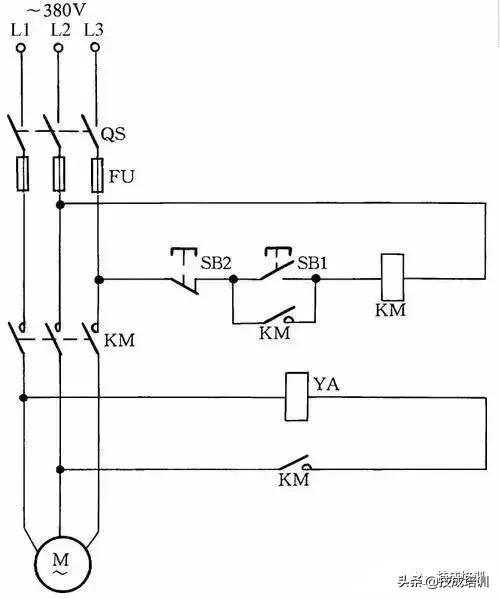 电工电路接触器接法,电工考试电机接触器接线方法