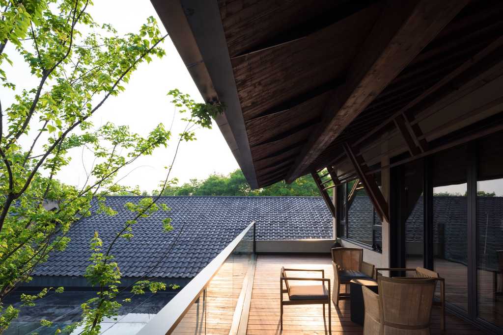 西溪里禅意庭院效果图,西溪湿地新荣记会所