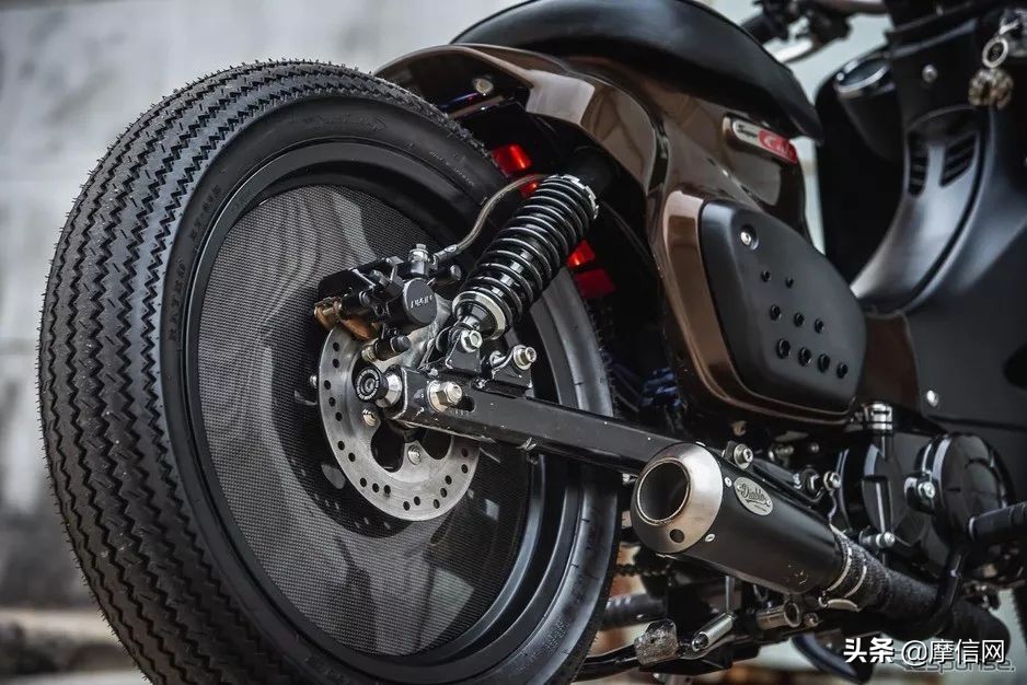 泰国K-Speed发布咖啡复古定制版本田超级幼兽