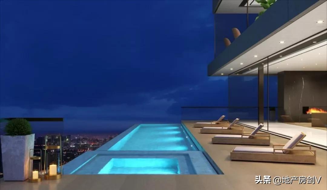 西安蓝城环球中心大平层,西安环球中心高档楼盘