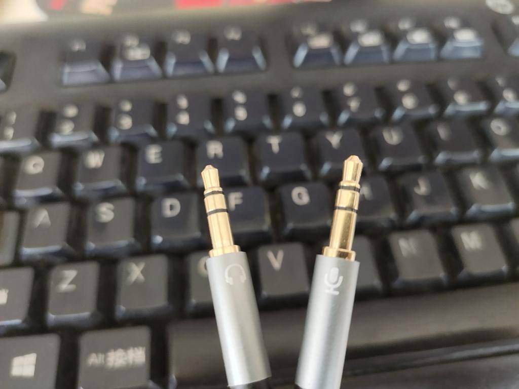 双口转单口耳机,单孔耳机转换器二合一