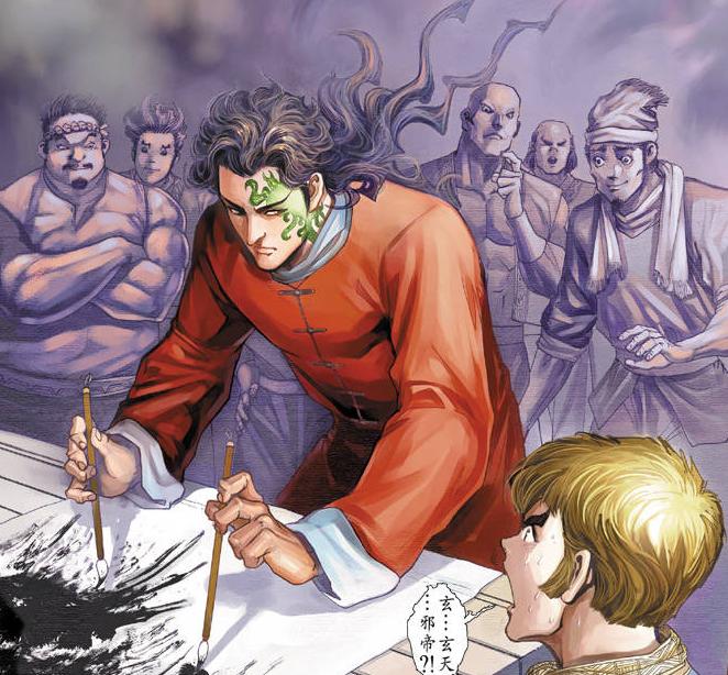 神兵小将中的南宫问天,神兵小将原型