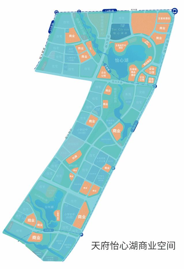 天府前湾怡心湖,天府怡心湖环湖