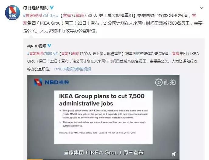 要进军电商，除了裁员7500人，宜家这个“小学生”还得多补课！