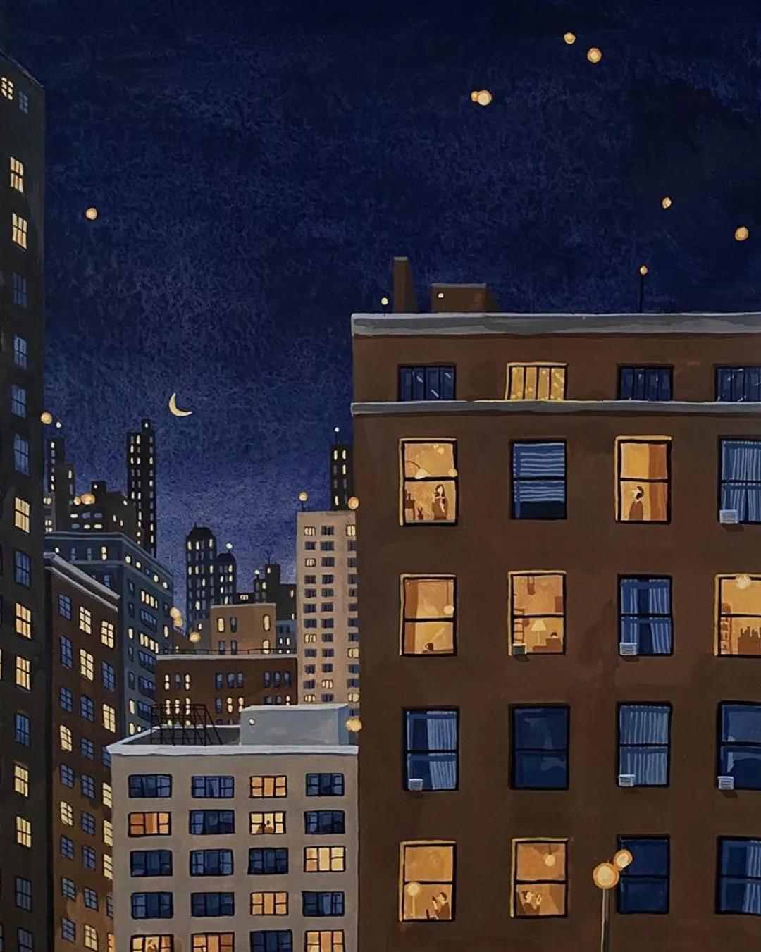 韩国插画师SEULAYI的旅行作品