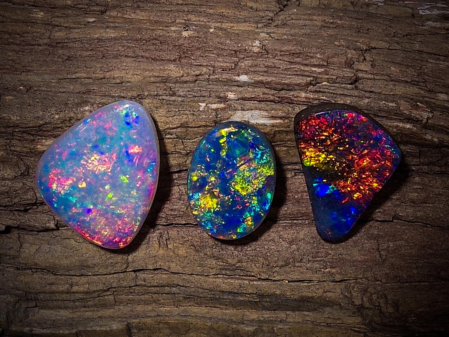 欧泊真假显微镜,慧眼识物真假鉴别图片