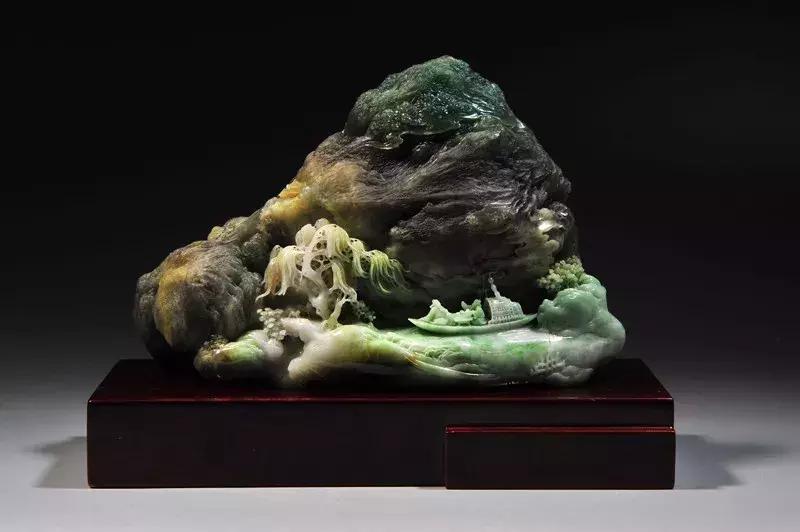 独山玉五颜六色,独山玉石作品欣赏