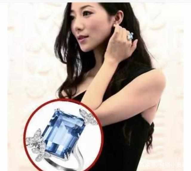 郭碧婷晒钻戒,郭碧婷最好的钻戒