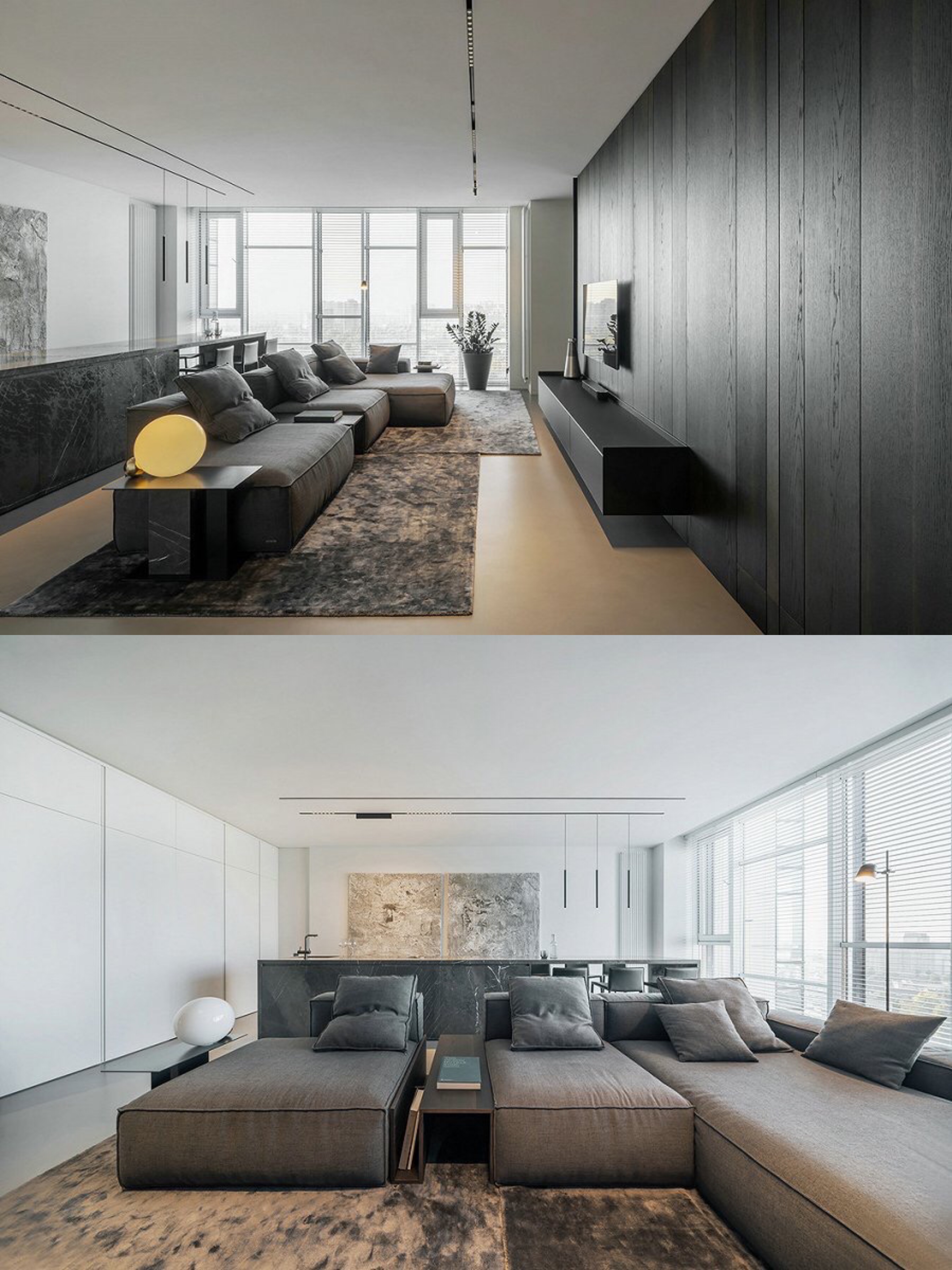 不靠墙的沙发哪种好看,房子沙发不靠墙怎么装修图片