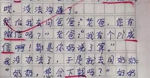 关于代沟的小作文,孩子和父母代沟英语作文