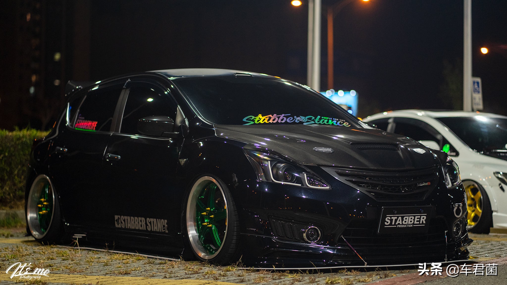 骐达车友台湾版尾灯,日系骐达改装