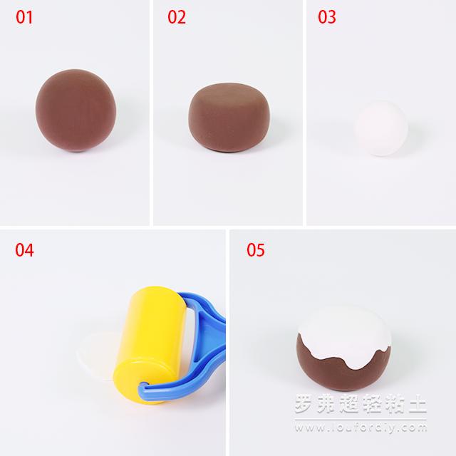 巧克力蛋糕粘土教程简单,粘土巧克力蛋糕教程