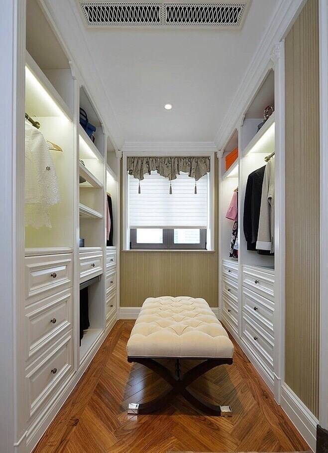 4平米衣帽间简单设计,4平米U型衣帽间设计简单实用