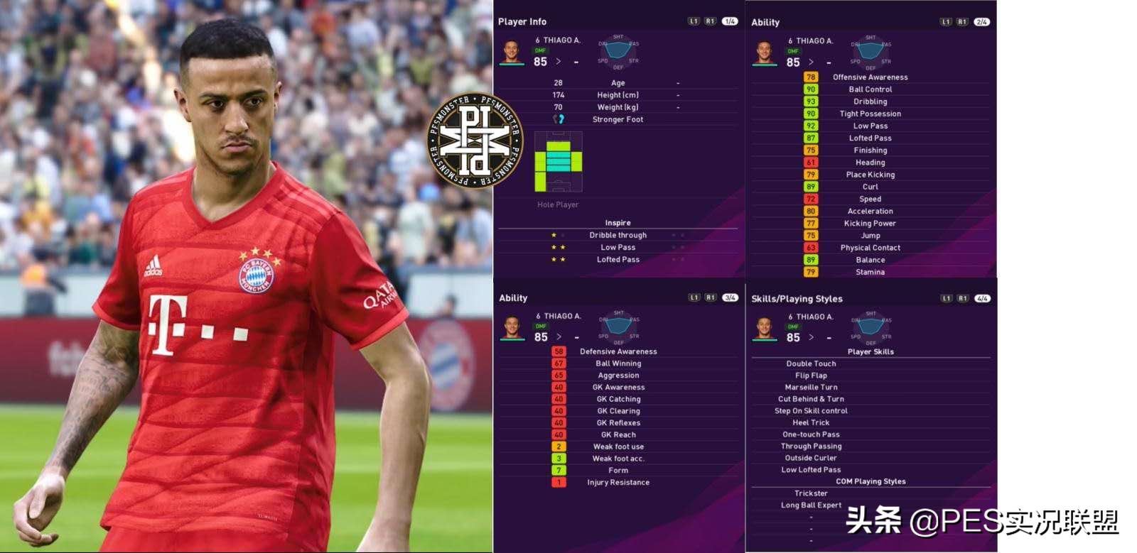实况足球拜仁联盟,实况2016拜仁阵容