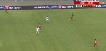 国足1比5泰国足球之夜,国足1-1泰国赛后