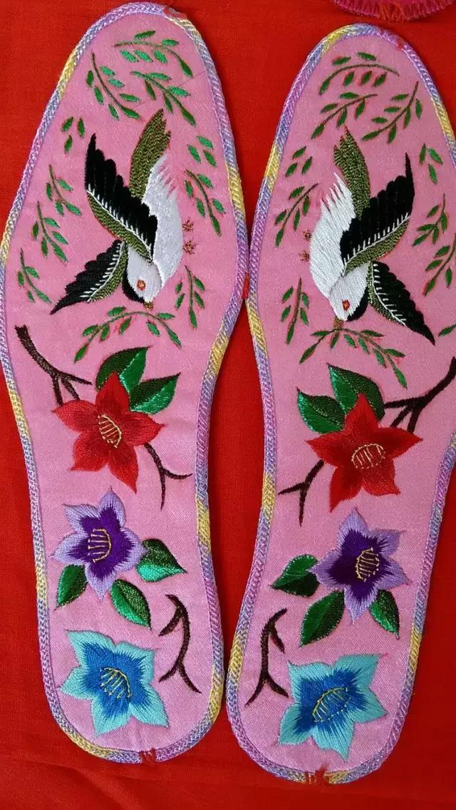 好看的刺绣鞋垫图案大全,刺绣鞋垫100种图片