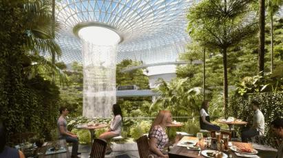 新加坡樟宜机场扩建第五航站楼,新加坡樟宜国际机场横屏