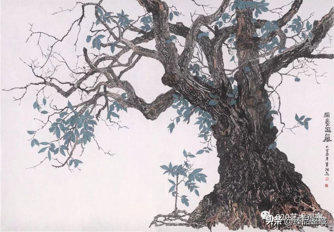 水墨花鸟画及赏析,中国画与西洋画赏析