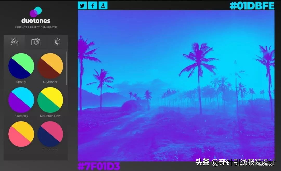 色彩网课资源,色彩分析网页